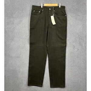 Jhane Barnes Jeans Mens 34 Wool Blend Straight Leg Pants Sample Fall Winter